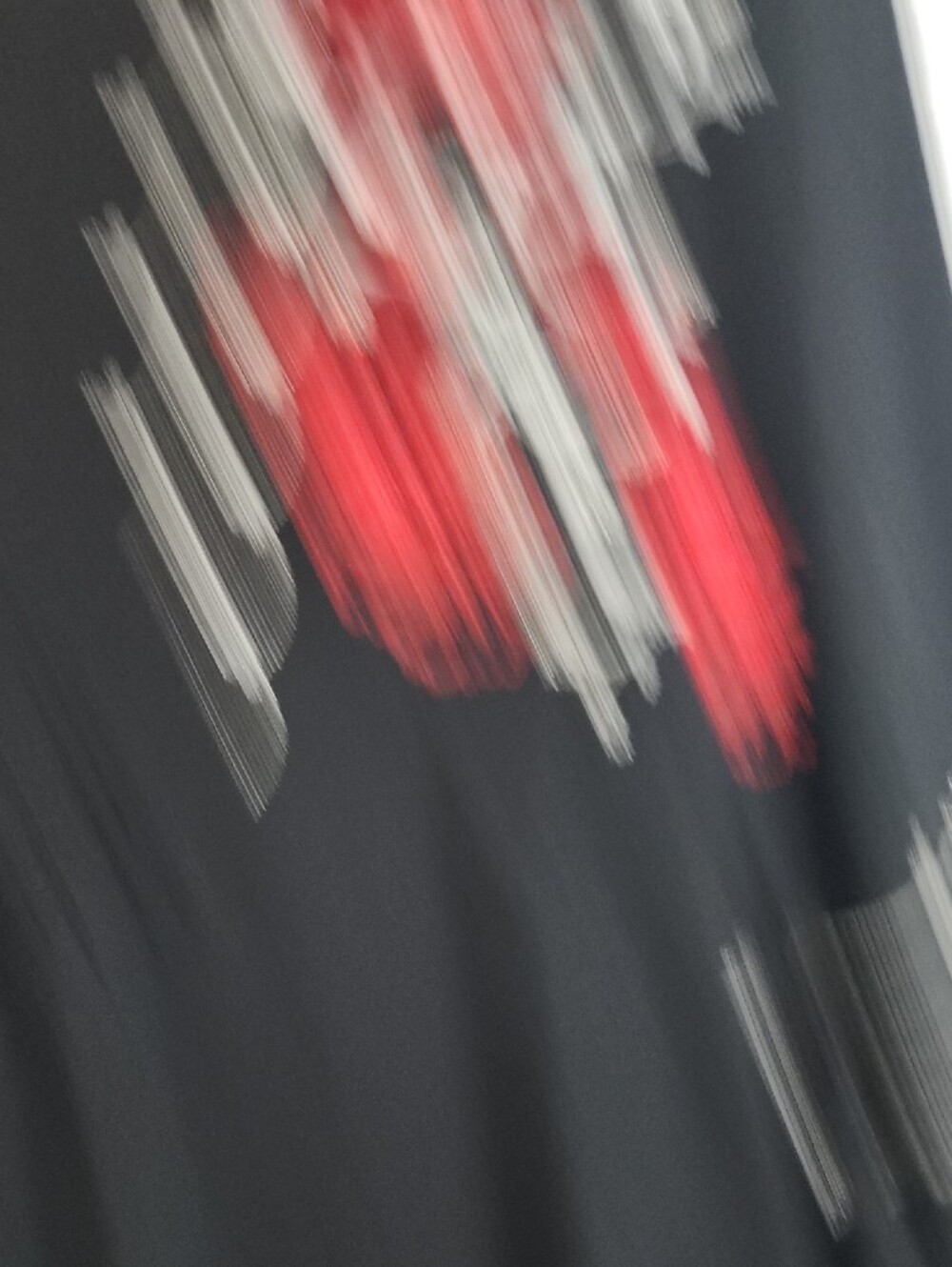Tasha Polizzi Black Tunic with Red and White Floral Embroidery - Picture 4 of 6